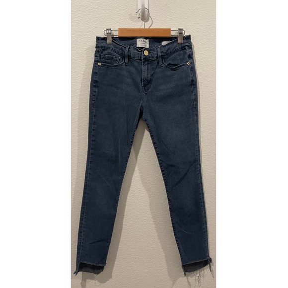 FRAME Le Skinny de Jeanne Dunsley Jeans - Picture 1 of 5